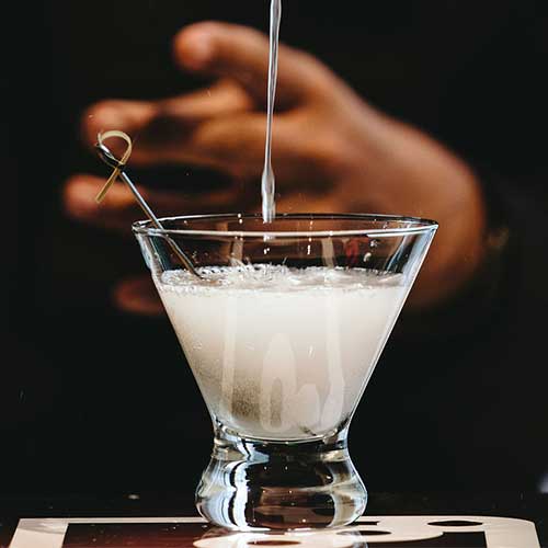 Barecular's Signature Lychee Martini Cocktail Catering in the GTA