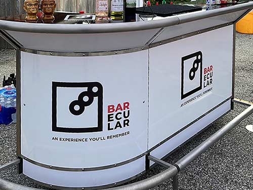 Barecular's Mobile Portable Bar in Scarborough