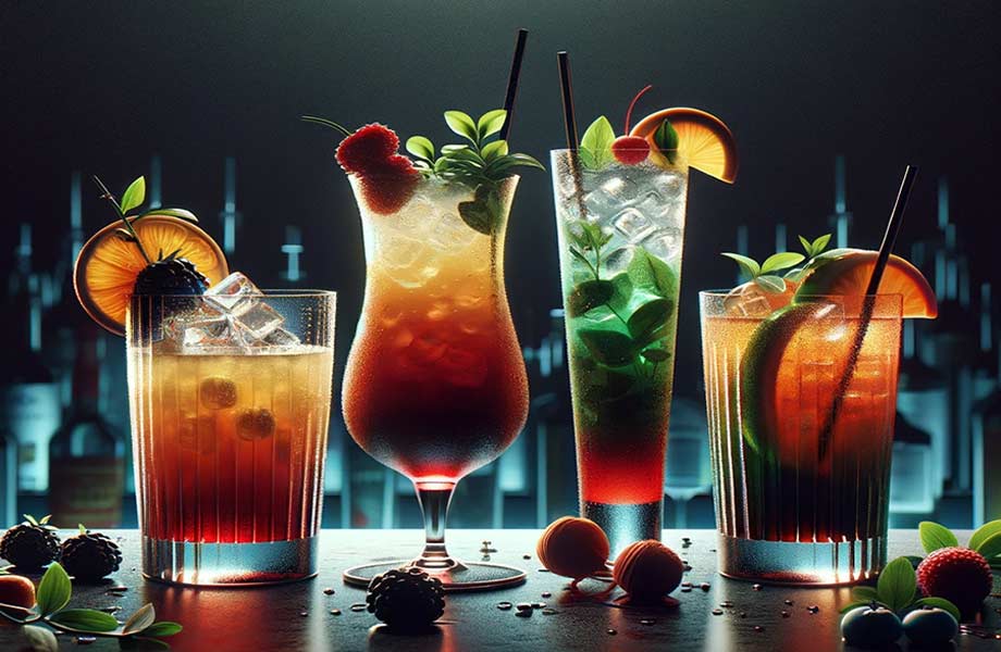 Barecular provides mobile Mocktail bar catering services